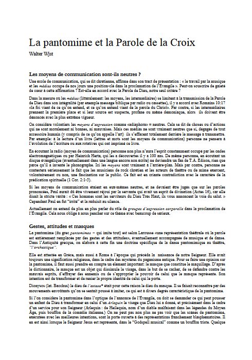 La pantomime et la parole de la croix (Walter Wjst).pdf